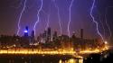 China buildings lightning city skyline bolts bing wallpaper
