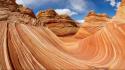 Cliffs grand canyon coyote effect wallpaper