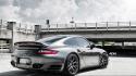 Grey turbocharged engine exotic taillights adv1 wheels wallpaper