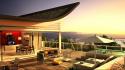 Terrace villa luxus luxury view wallpaper