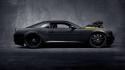 Black cars mat muscle car supercharger wallpaper