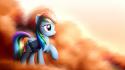 Dash cutie mark pony: friendship is equestria wallpaper