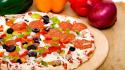 Food pizza cheese wallpaper