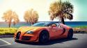 Streets cars bugatti veyron sunlight roads grand sport wallpaper