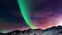 Landscapes nature aurora borealis wallpaper
