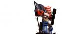 Optimus prime transformers comics flags redneck wallpaper