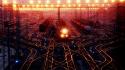 Cityscapes china station trains city lights wallpaper