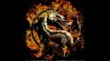 Dragons mortal kombat logos wallpaper