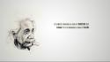 Einstein scientists wise simple wisdom famous quote wallpaper