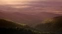 Sunset landscapes nature hills romania fagaras wallpaper