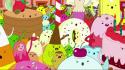 Adventure time candies wallpaper