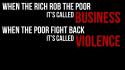 Quotes poor business hypocrisy black background passage wallpaper