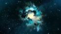 Stars explosion glitter sky wallpaper