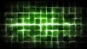 Green abstract lines wallpaper
