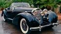 Mercedes-benz 1936 front angle view cabriolet 540k wallpaper
