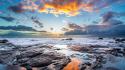 Rocks hawaii usa hdr photography reflections sea wallpaper