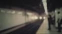 Trains blurred waiting wallpaper