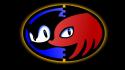 Hedgehog retro games red and blue knuckles wallpaper