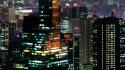 Japan tokyo cityscapes night skyscrapers city lights wallpaper