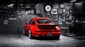 Porsche cars selective coloring 911 turbo wallpaper