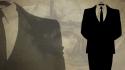 Anonymous suit tie headless wallpaper