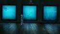 Blue ocean boys electronic arts underwater speedart sea wallpaper