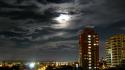 Clouds landscapes night buildings colombia cities barranquilla wallpaper