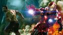 Iron man movies the avengers (movie) hulk wallpaper