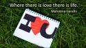 Love quotes mahatma gandhi wallpaper