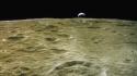 Moon earthrise wallpaper