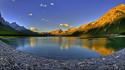 Mountains landscapes nature canada spray lakes wallpaper