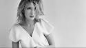White actresses cate blanchett monochrome simple background wallpaper