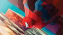 Abstract spider-man marvel comics liam brazier wallpaper