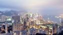 Hong kong city skyline cities thomas birke wallpaper