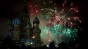 New year moscow red square wallpaper