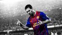 Selective coloring lionel andres messi barcelona fc wallpaper