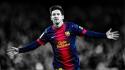 Soccer barcelona lionel messi hdr photography wallpaper