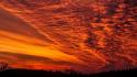Clouds landscapes fire skyscapes the sky wallpaper