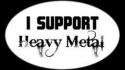 Metal support wallpaper