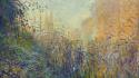 Paintings nature claude monet impressionism wallpaper