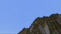Video games minimalistic minecraft clear blue sky 2013 wallpaper