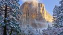 Landscapes nature winter california yosemite national park wallpaper
