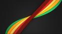 Minimalistic rainbows dark background color spectrum noise wallpaper