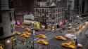 Cityscapes new york city taxi wallpaper