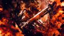 Flames raiden metal gear rising: revengeance mgr wallpaper