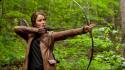 Katniss everdeen the hunger games bow (weapon) wallpaper