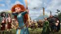 Pixar redheads brave bow (weapon) wallpaper
