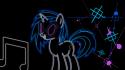 Scratch pony: friendship is magic vector art wallpaper
