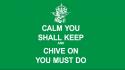 Simple background green kcco the chive chiveon wallpaper