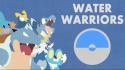 Water pokemon mudkip blastoise wallpaper